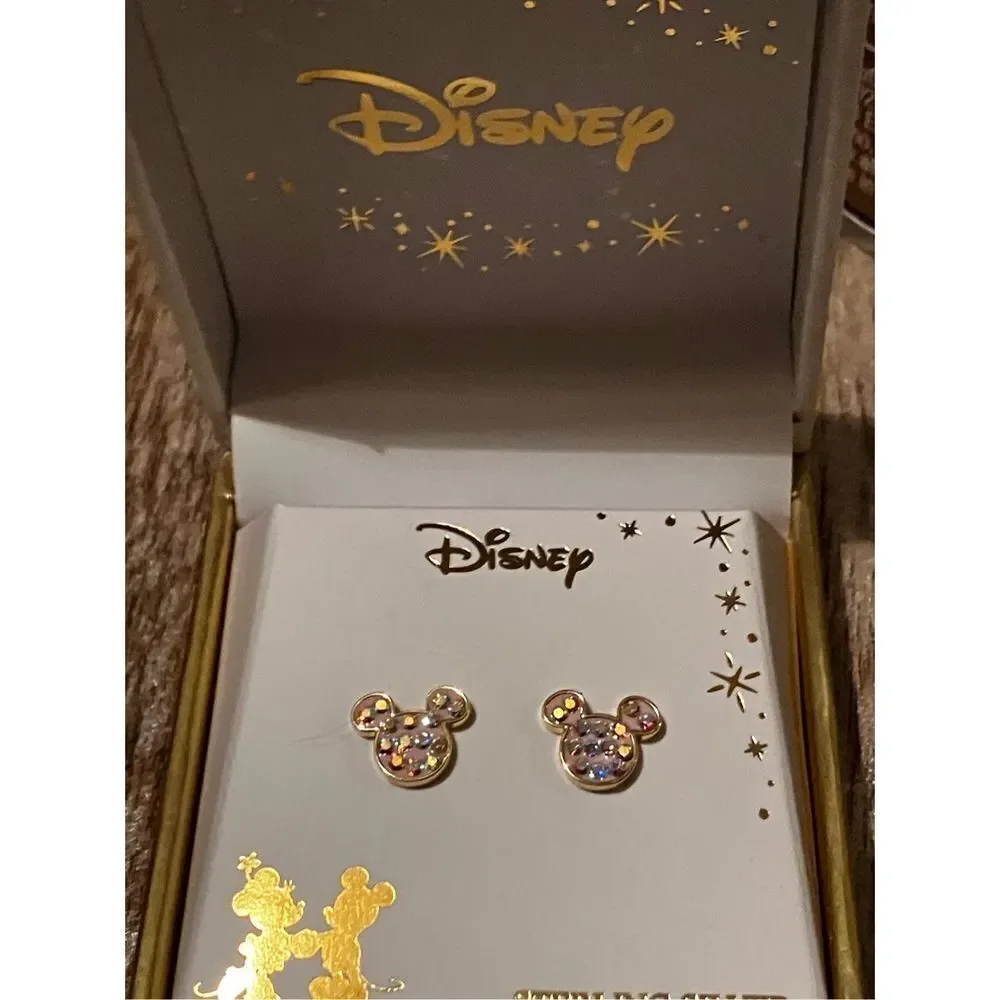 Disney Mickey Mouse Studded Earrings Boxed Set